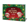 Un livre personnalisé de Noël premium qui réunit un Papa et sa fille.