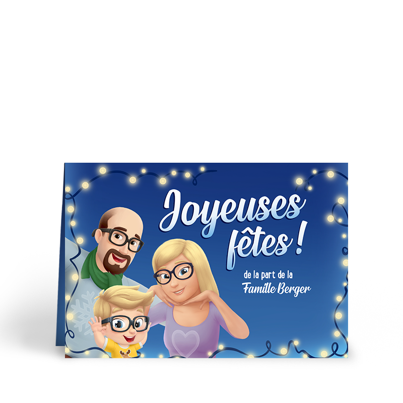 Joyeuses fêtes de la part de la famille Lopatelli