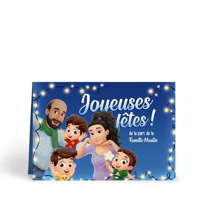 Joyeuses fêtes de la part de la famille N'Diaye